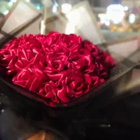 دسته گل روبانی|گل مصنوعی|قم, باجک سه|دیوار