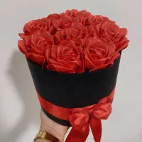 باکس گل روبانی(جاودان)|گل مصنوعی|ایلام, |دیوار