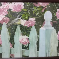 تابلو نقاشی تکنیک گواش