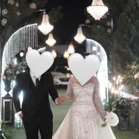 لباس عروس مدل ماهی(دودامنه)مدل عربی/تمام کریستال|لباس|تهران, شهرک الهیه غرب|دیوار