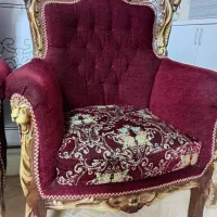 سرویس مبلمان ۹ نفره چوب درجه یک روس همراه ۳ میز|مبلمان خانگی و میز عسلی|مشهد, کوی المهدی|دیوار