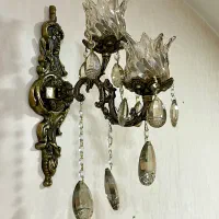 دیوارکوب جنس برنج