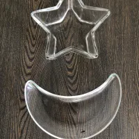 جام و آجیل خوری ماه و ستاره (بلور ایتالیایی)|ظروف سرو و پذیرایی|شیراز, ابیوردی|دیوار