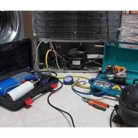 تعمیرات شارژ گاز کولر گازی یخچال فریزر خانگی.صنعتی