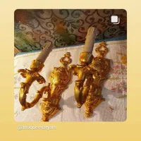 دیوارکوب برنجی