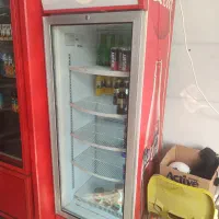 یخچال تک درب فروشگاهی تمیز سالم