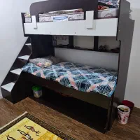 تخت دوطبقه کودک و نوجوان|تخت و صندلی بچه|بندر کنگان, |دیوار