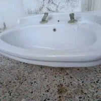 سنگ روشویی در حد نو (دستشویی)|لوازم سرویس بهداشتی|گرگان, |دیوار