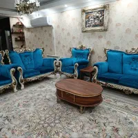 مبلمان 7 نفره کاملا سالم و تمیز