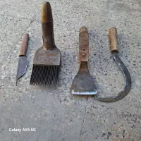 دسته و چاقو قالی بافی، دستکاله و داس|کلکسیون اشیاء عتیقه|مشهد, شهرک ابوذر|دیوار
