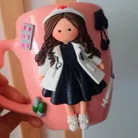 ماگ خمیری کادویی