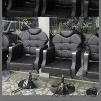 صندلی پدالدار لوازم وسایل آرایشگاه پاف اصلاح میکاپ|آرایشگاه و سالنهای زیبایی|شیراز, شهرک فرزانگان|دیوار