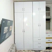 کمد دیواری پیش ساخته ام دی اف|جاکفشی، کمد، دراور|قم, سراجه (۱۵ خرداد)|دیوار