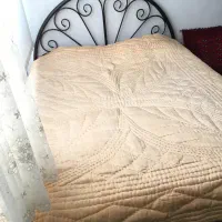 لحاف دست دوز آنتیک قدیمی|رختخواب، بالش، پتو|شاهرود, |دیوار