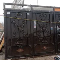 درب آهنی بزرگ|مصالح و تجهیزات ساختمان|مشهد, نیزه|دیوار