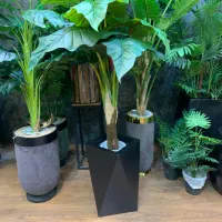 درخت مصنوعی|گل مصنوعی|آفتاب, |دیوار