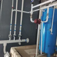 جوشکاری ساخت درب حفاظ لوله کشی گاز آب