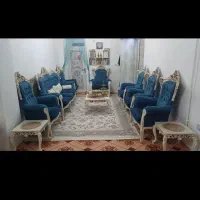 مبــلمان ست۹نفره بهمراه ناهار خوری ۴نفره زیـبا|مبلمان خانگی و میز عسلی|ابهر, |دیوار