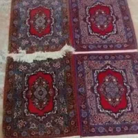 دو جفت قالی دستباف پشتی|فرش|اراک, |دیوار