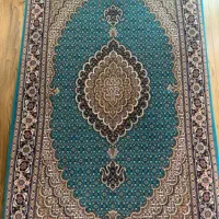 فرش دستباف زرعونیم نقشه ماهی ۵۰ رج