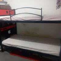 تخت خواب دو طبقه هم  یه نفره میشه همراه تشک