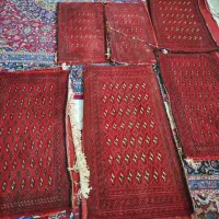 پشتی دستباف ترکمن