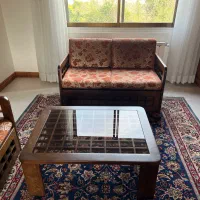 مبلمان نیم ست|مبلمان خانگی و میز عسلی|سلمان‌شهر, |دیوار