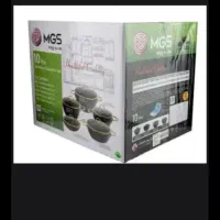 ظرف 10 پارچه ام جی اس mgs نو
