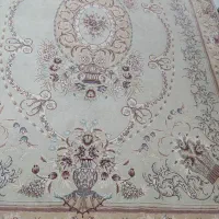 فرش 12متری فیلی رنگ گل برجسته