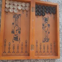 تخته نرد چوب گردو قدمت ۳۵ ساله