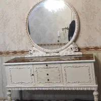 میز و آینه کنسول|بوفه، ویترین، کنسول|همدان, |دیوار