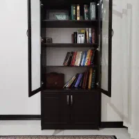 کتابخانه چهار درب ظریف و شیک|کتابخانه، شلف، قفسه‌های دیواری|تهران, جنت‌آباد مرکزی|دیوار