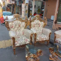 مبل سلطنتی ۷نفره ..مناسب جهیزیه..|مبلمان خانگی و میز عسلی|کرج, شیخ آباد|دیوار