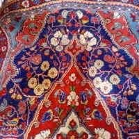 قالیچه رنگ گیاهی قدیمی عتیقه دست بافت۱۰۸در ۶۲|فرش|تهران, نیروی هوایی (پیروزی)|دیوار