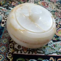 قندان سنگ مرمر دستساز تزئینی کادویی