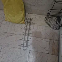 قفسه تمام استیل مشکی کنج برای حمام|لوازم حمام|تهران, تهرانپارس شرقی|دیوار