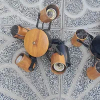 لوستر برق چهارشاخه|لوستر و چراغ آویز|ارومیه, |دیوار