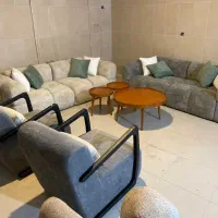 مبل تدی / مبل۸نفره/ مبل تخت شو/ اقساط با طلا