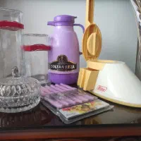 چاقو،آبمیوه گیری،قندان،فلاسک،بانکه