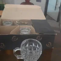 یک دست نیم لیوان چای خوری نو