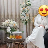 لباس عقد همراه شالو کفش وگل مطابق عکس سایز ۳۸ و۴۰