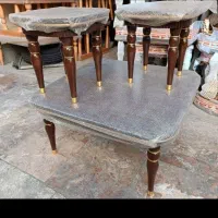 رنگچوب عسلی . جلو مبلی پارمیدا میزعسلی