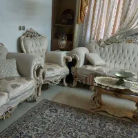 مبل سلطنتی|مبلمان خانگی و میز عسلی|خمینی‌شهر, |دیوار