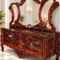آینه کنسول چوبی گرجی(کد۱۵)