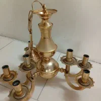 خرید و فروش انواع لوسترهای طلایی