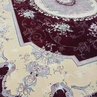 ۳تخته فرش ۱۲متری زرشکی