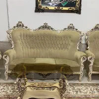 مبل چوب راش|مبلمان خانگی و میز عسلی|تربت‌حیدریه, بی بی حسنیه|دیوار