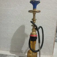 قلیون برنجی سنگین باشیشه سنگین