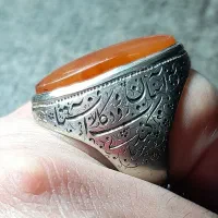 انگشتر عقیق یمنی کهنه رکاب قلم|جواهرات|تهران, اختیاریه|دیوار