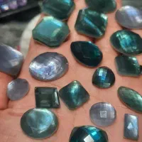 زمرد کبود توپاز اپال سیترین قیراطی ۵۰ بازار دلگشا